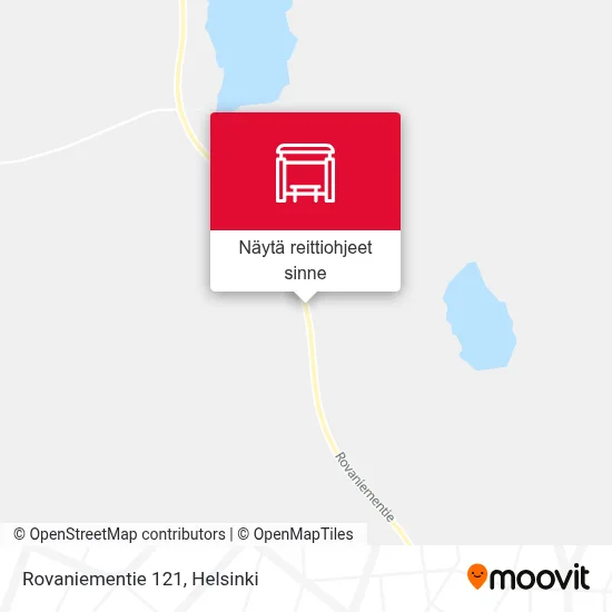 Rovaniementie 121 kartta