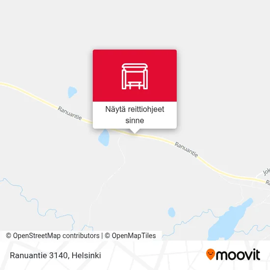 Ranuantie 3140 kartta