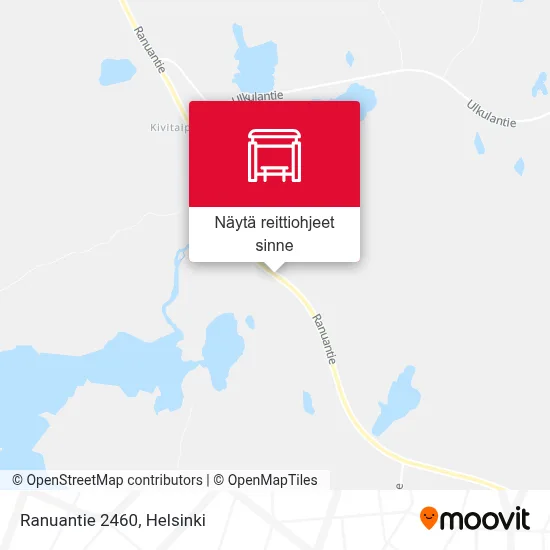 Ranuantie 2460 kartta