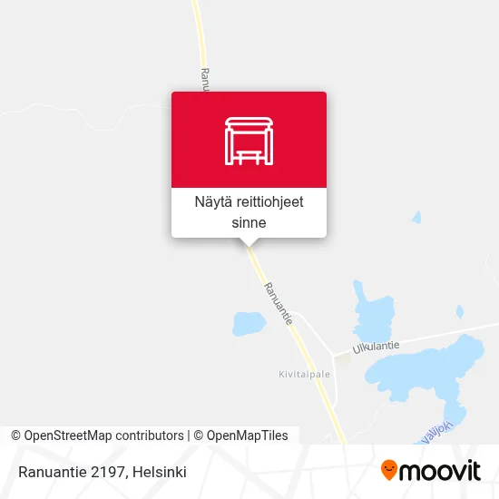 Ranuantie 2197 kartta