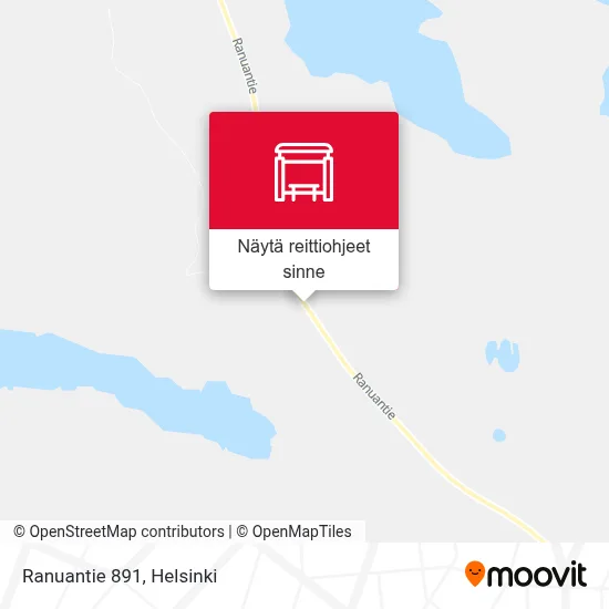 Ranuantie 891 kartta