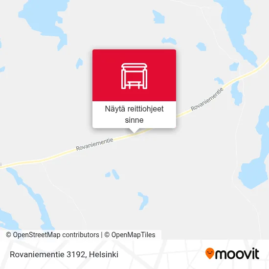 Rovaniementie 3192 kartta