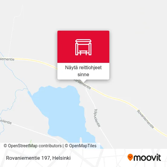 Rovaniementie 197 kartta