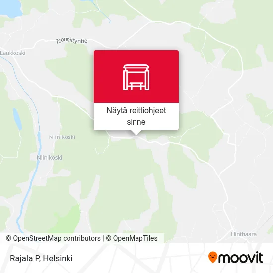 Rajala P kartta
