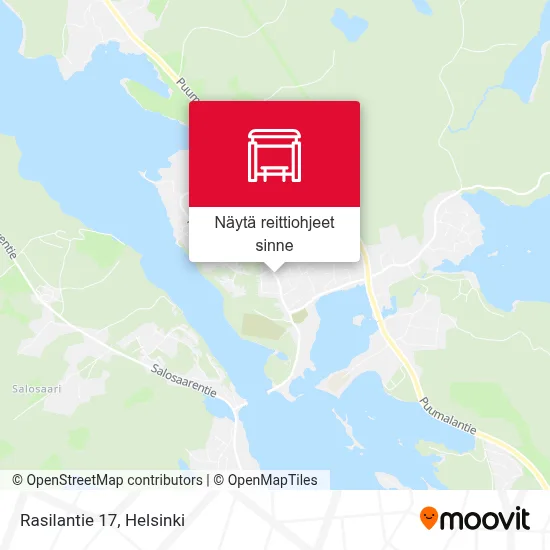 Rasilantie 17 kartta