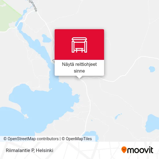 Riimalantie P kartta