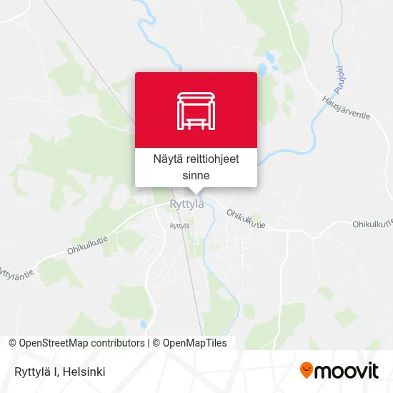 Ryttylä I kartta