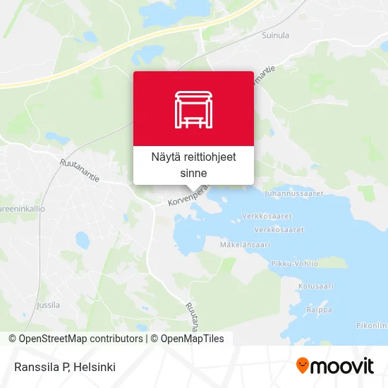 Ranssila P kartta