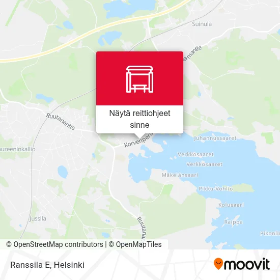 Ranssila E kartta