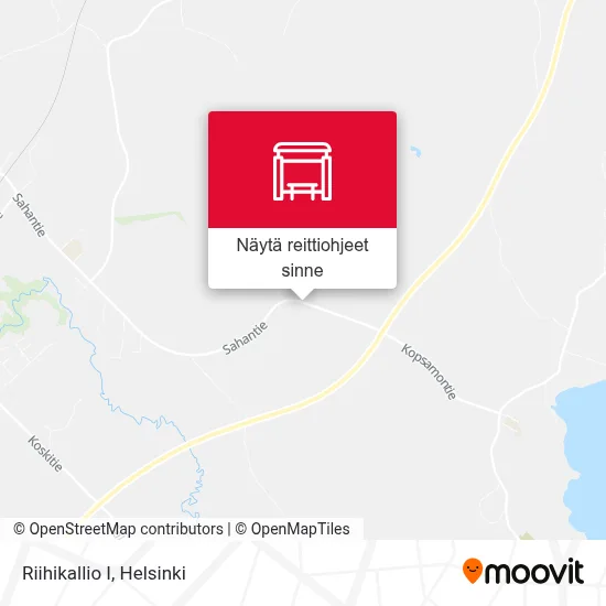 Riihikallio I kartta