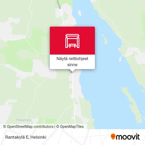 Rantakylä E kartta