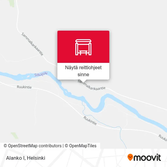 Alanko I kartta