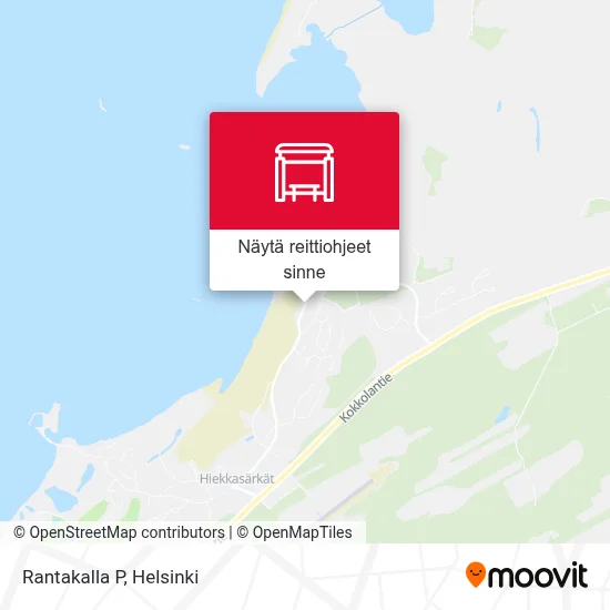 Rantakalla P kartta