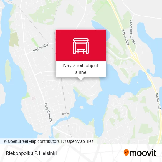 Riekonpolku P kartta