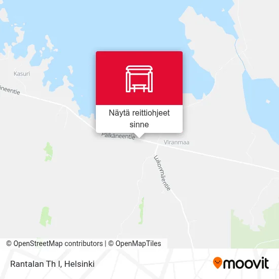 Rantalan Th I kartta