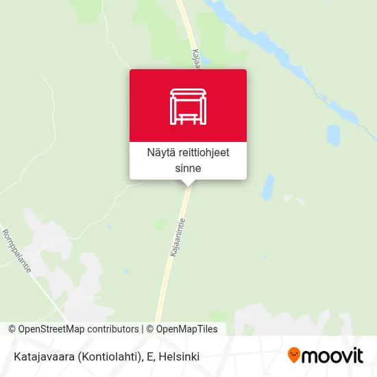 Katajavaara (Kontiolahti), E kartta