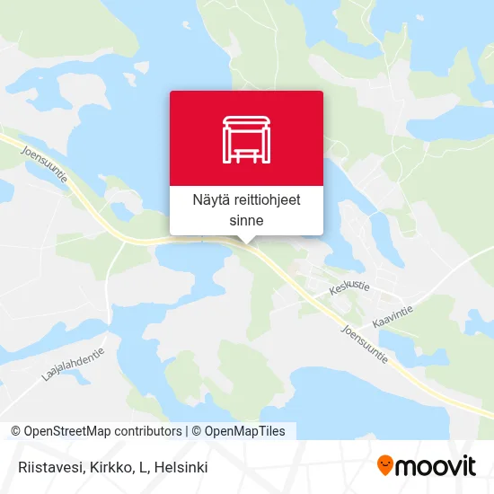 Riistavesi, Kirkko, L kartta