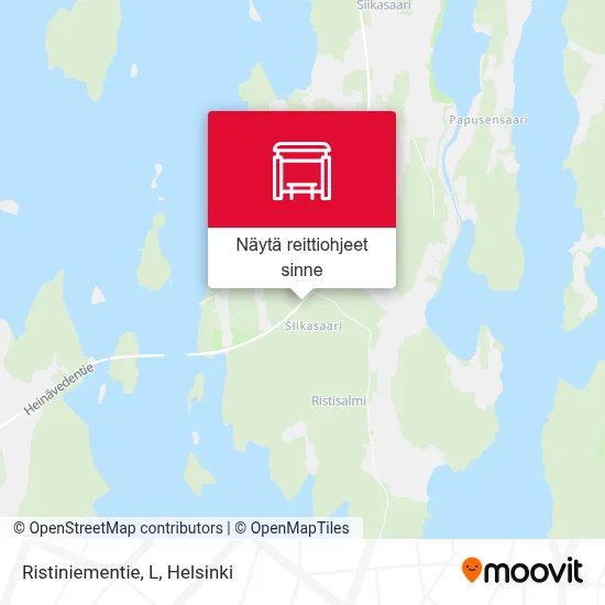 Ristiniementie, L kartta