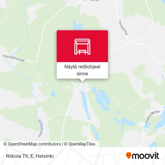 Riikola Th, E kartta