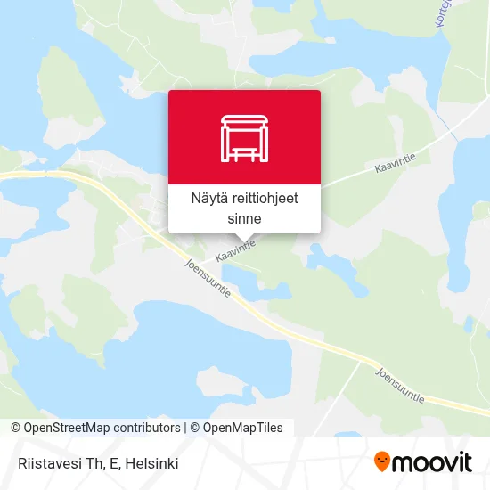 Riistavesi Th, E kartta