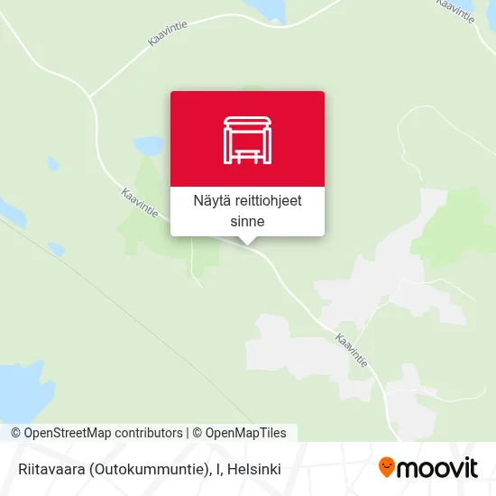 Riitavaara (Outokummuntie), I kartta