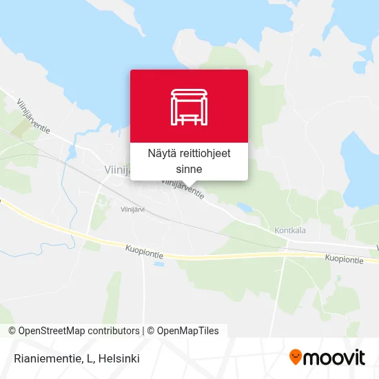 Rianiementie, L kartta