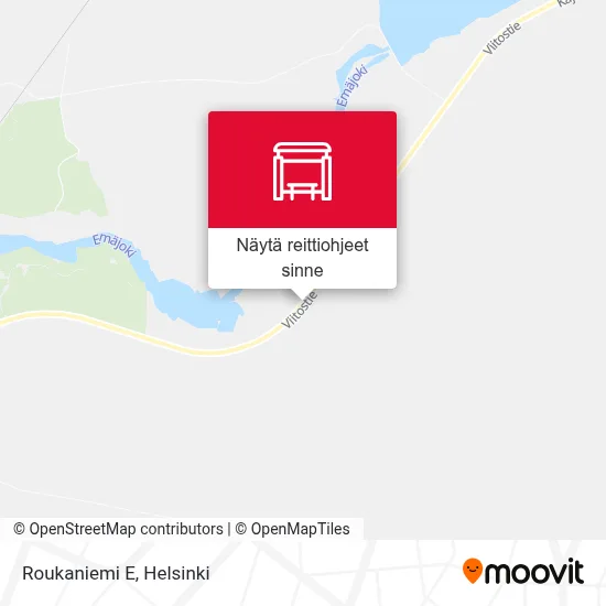 Roukaniemi E kartta