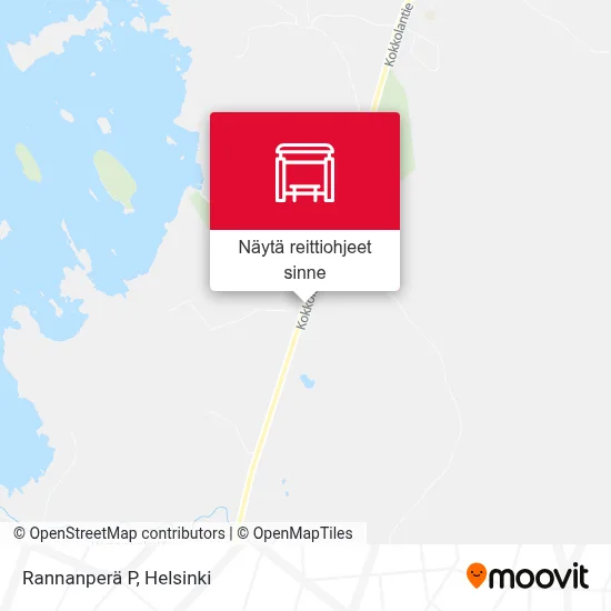 Rannanperä P kartta