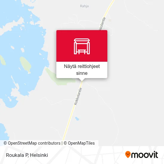 Roukala P kartta