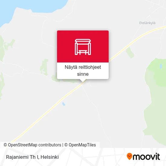 Rajaniemi Th I kartta