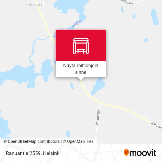 Ranuantie 2559 kartta