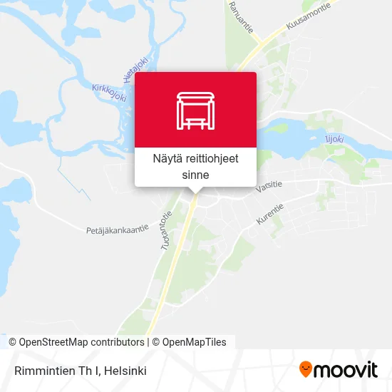 Rimmintien Th I kartta