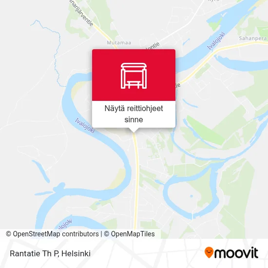Rantatie Th P kartta