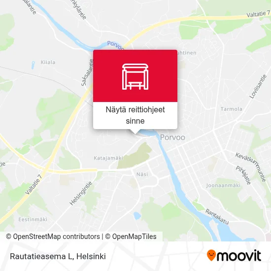 Rautatieasema L kartta