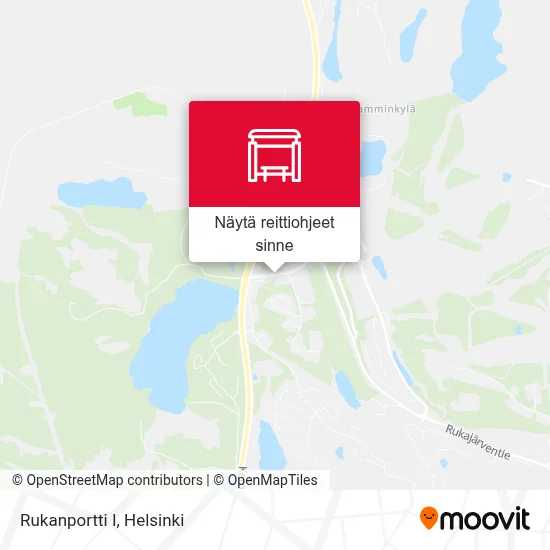 Rukanportti I kartta