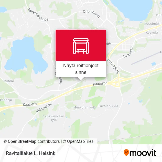 Ravitallialue L kartta
