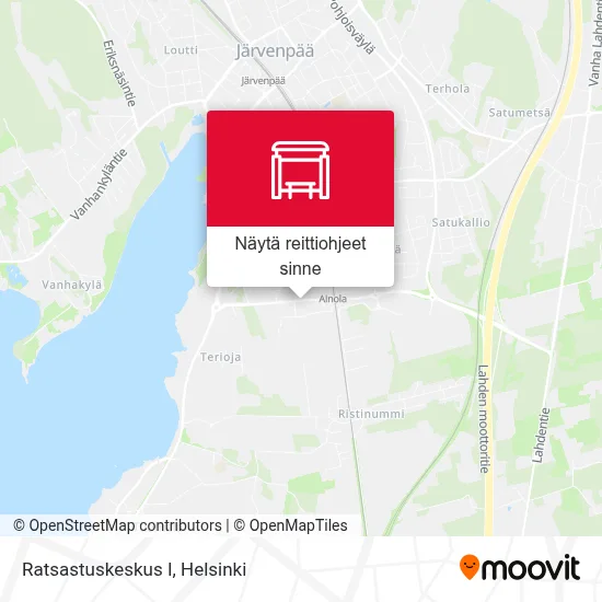 Ratsastuskeskus I kartta