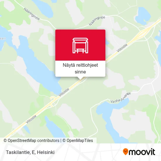 Taskilantie, E kartta