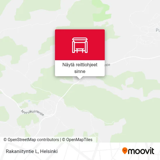 Rakaniityntie L kartta