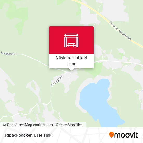 Ribäckbacken I kartta