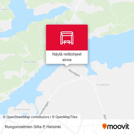 Rungonsalmen Silta P kartta