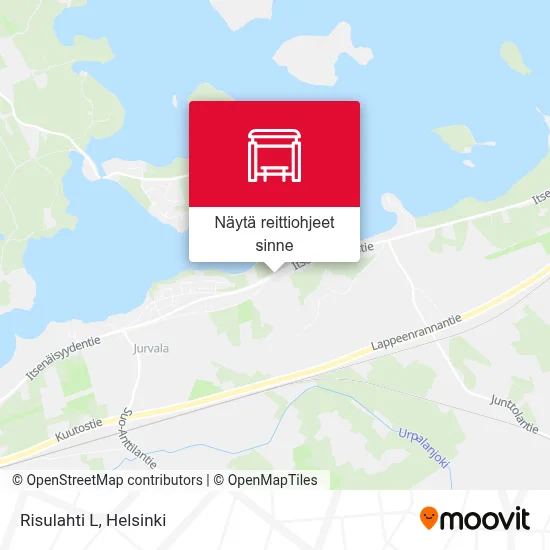Risulahti L kartta