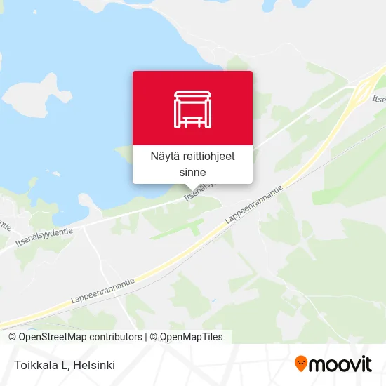 Toikkala L kartta