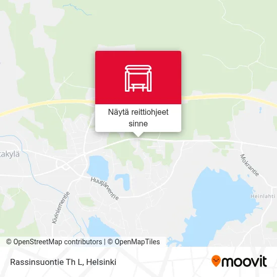 Rassinsuontie Th L kartta