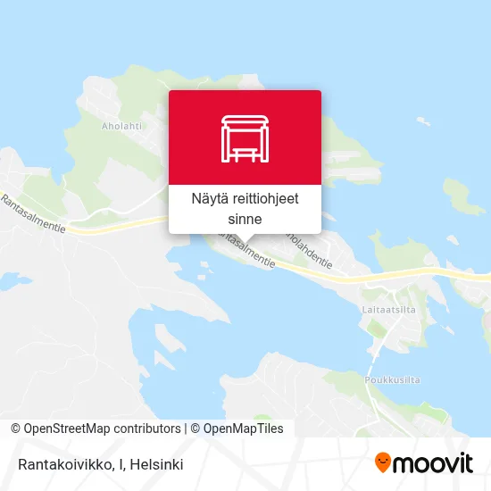 Rantakoivikko, I kartta