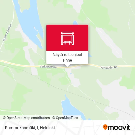 Rummukanmäki, I kartta
