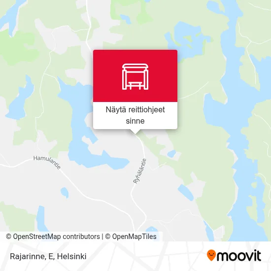 Rajarinne, E kartta