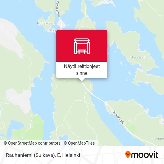 Rauhaniemi (Sulkava), E kartta