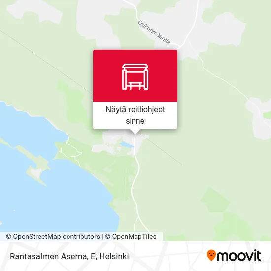 Rantasalmen Asema, E kartta