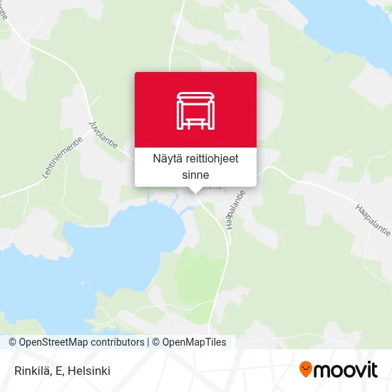 Rinkilä, E kartta